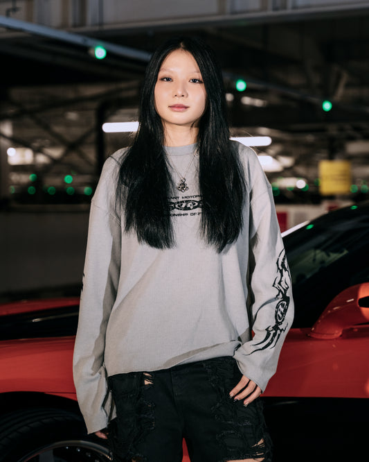 REVENANT Drift Team Tribal Thermal Long Sleeve in Grey