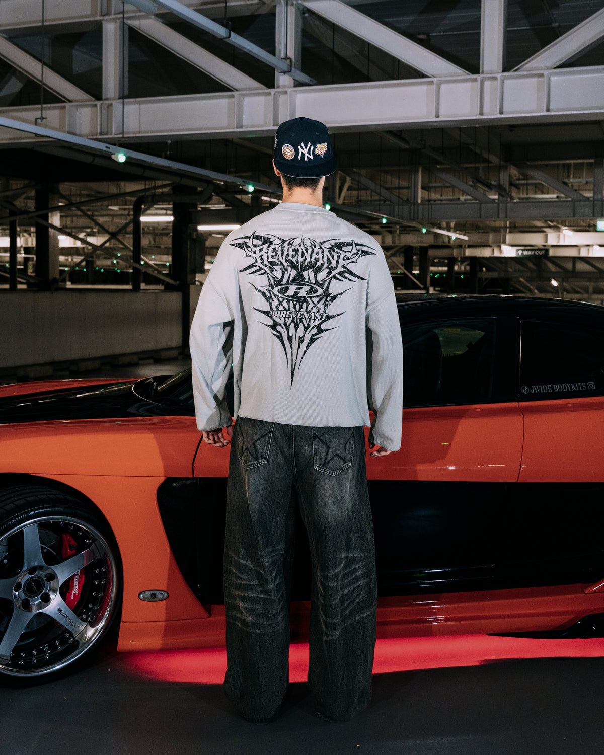REVENANT Drift Team Tribal Thermal Long Sleeve in Grey