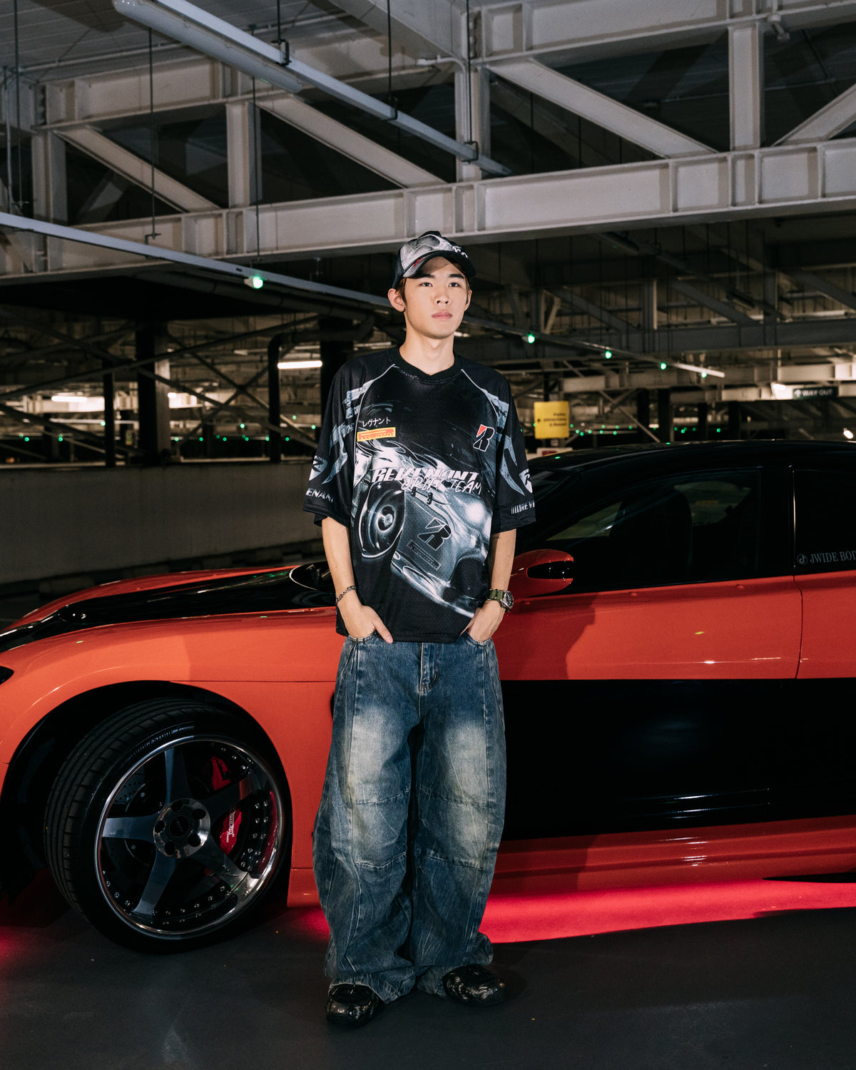 REVENANT Drift Team 3M Reflective Mesh Racing Jersey