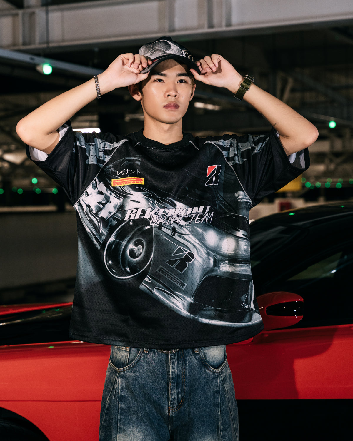 REVENANT Drift Team 3M Reflective Mesh Racing Jersey
