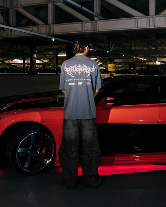 REVENANT R34 Skyline Tee in Faded Blue
