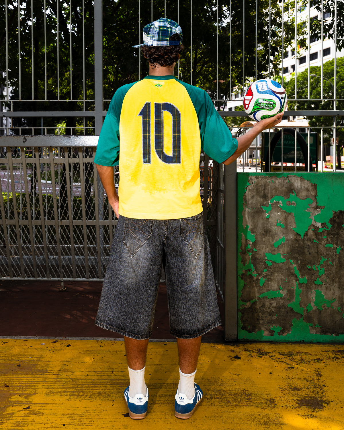 WORLD CUP RAGLAN TEE BRASIL