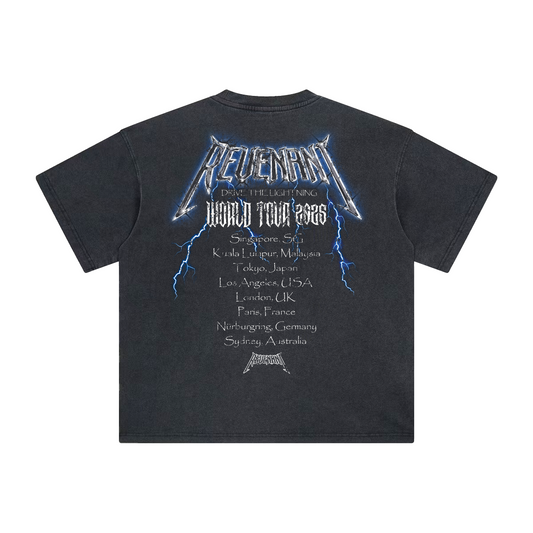 Drive The Lightning 180SX Tee in Washed Black