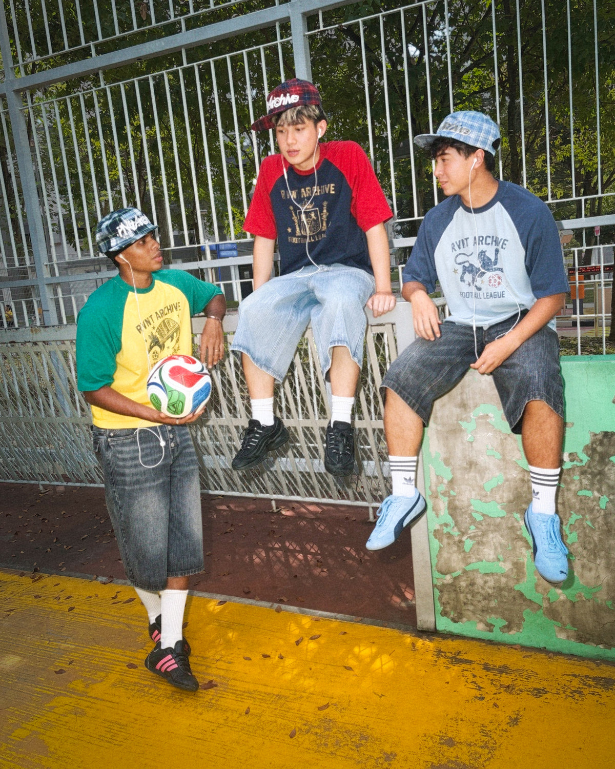 RVNTARCHIVE PLAID CAP ARGENTINA