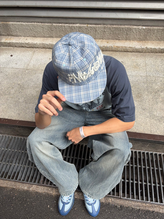 RVNTARCHIVE PLAID CAP ARGENTINA