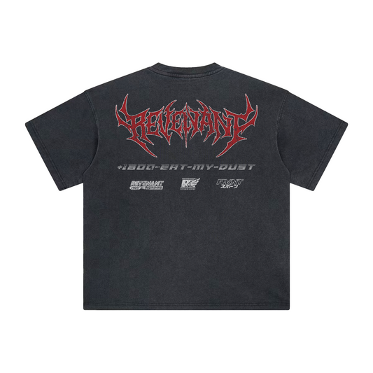 REVENANT R34 Skyline Tee in Washed Black