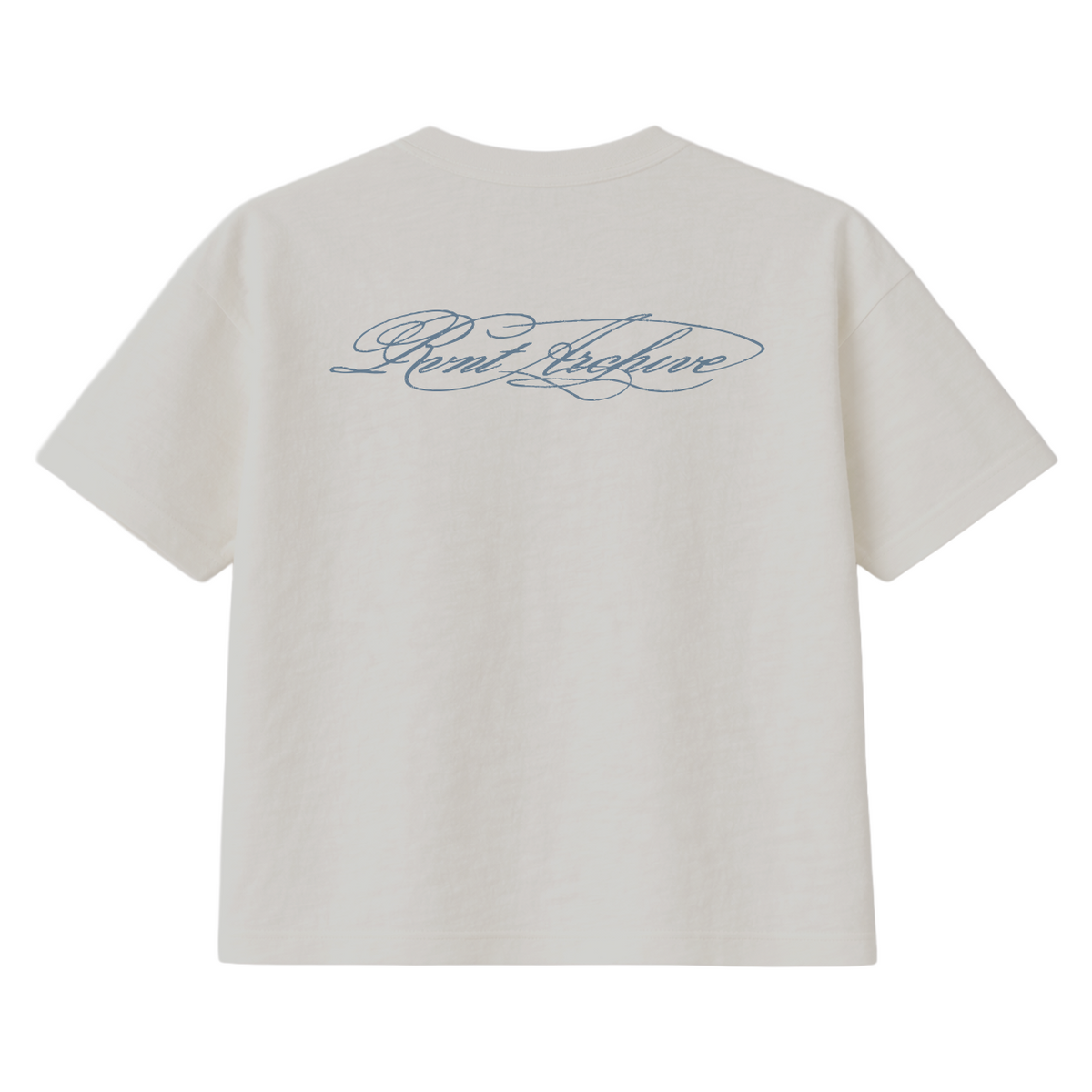 "Year of Horse" Cotton Slub Tee in White