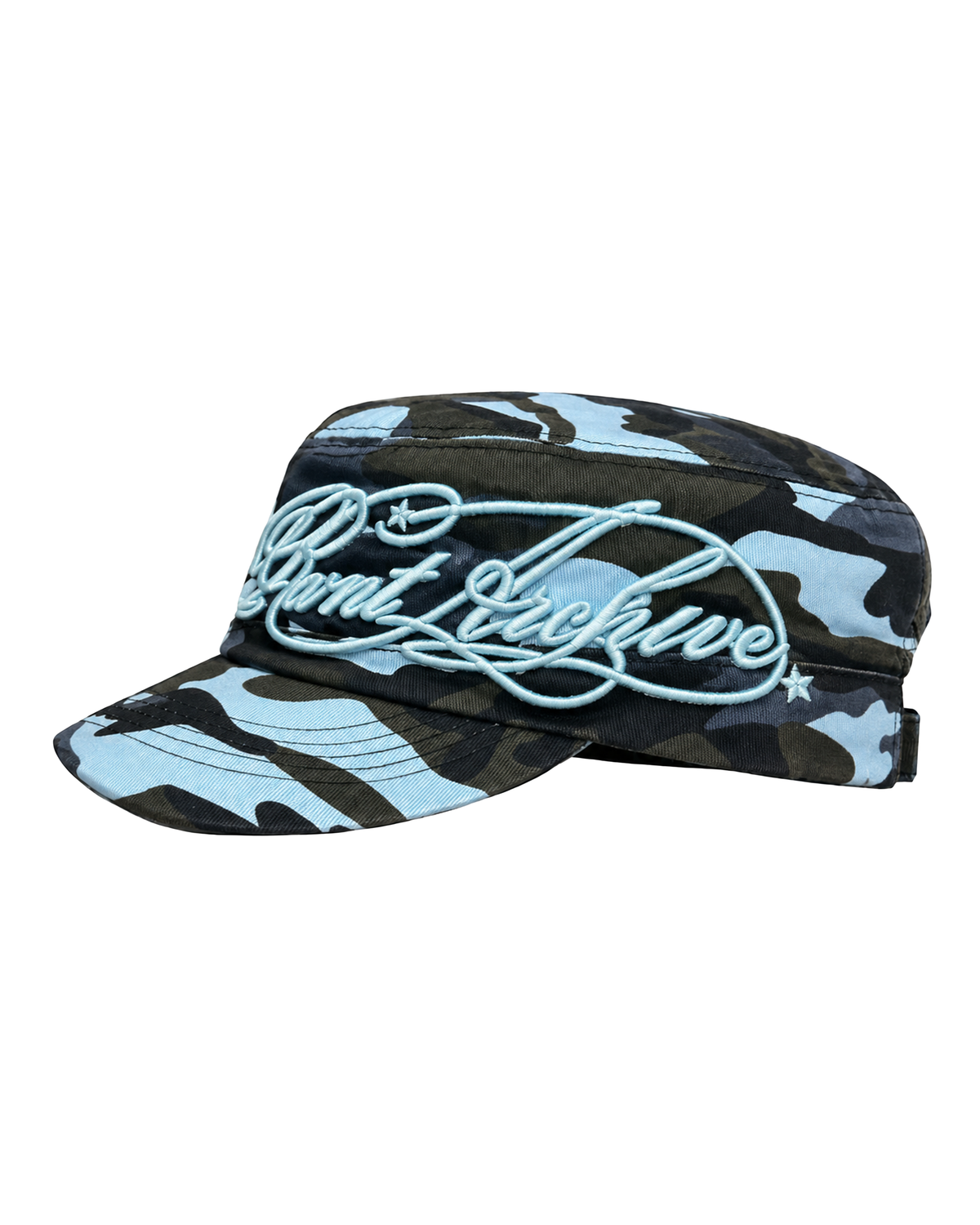 RVNTARCHIVE CAMO CAP BLUE