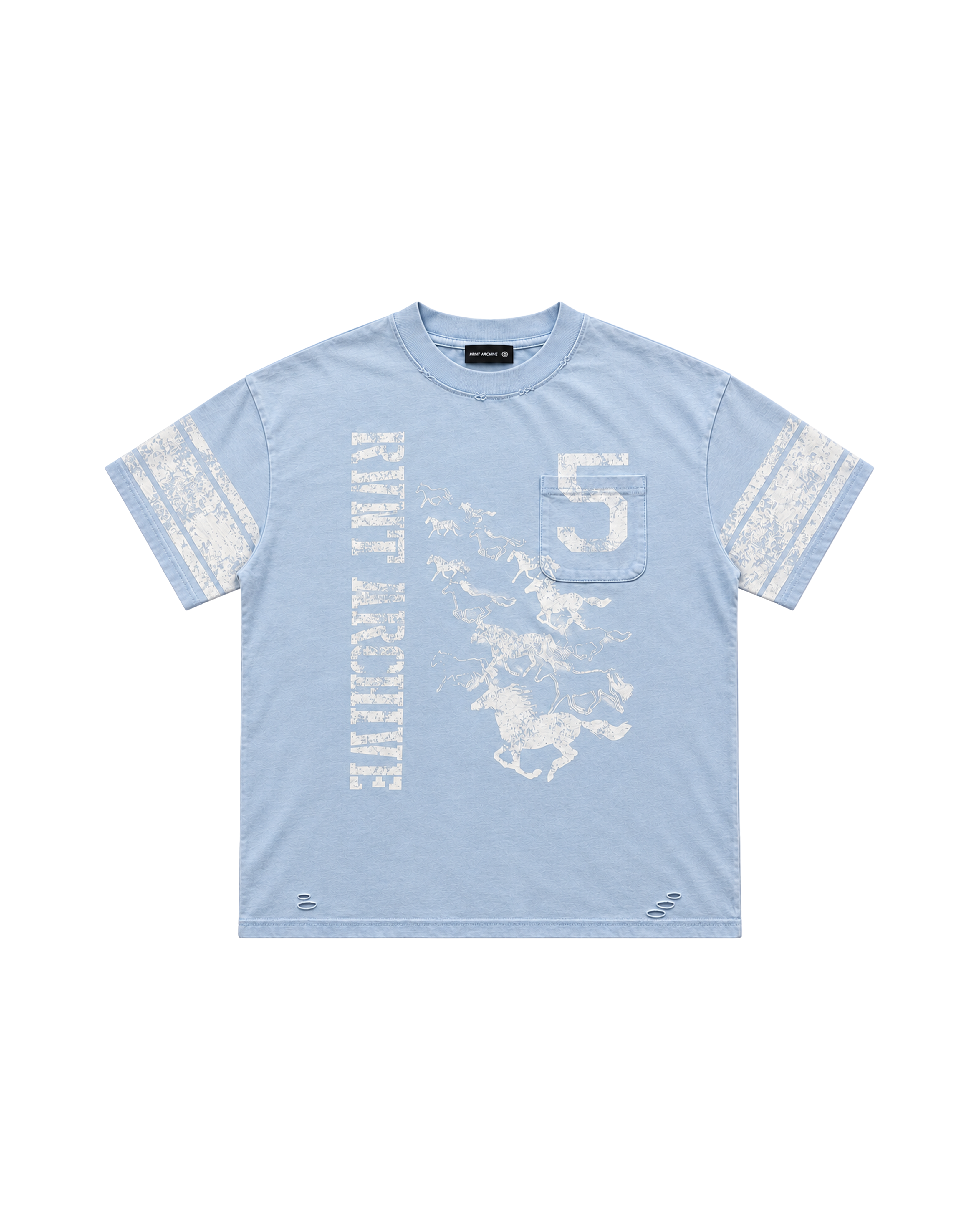 Washed Summer Pocket Tee Sky Blue – RVNT ARCHIVE
