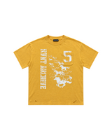 Washed Summer Pocket Tee Yellow